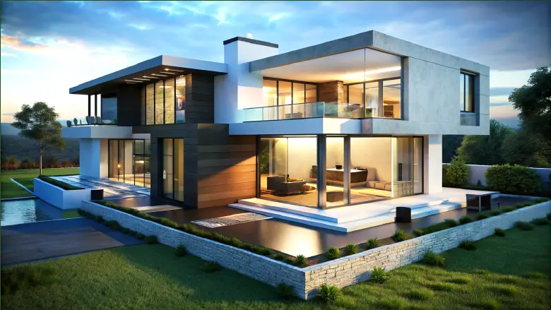 Casa moderna de luxo